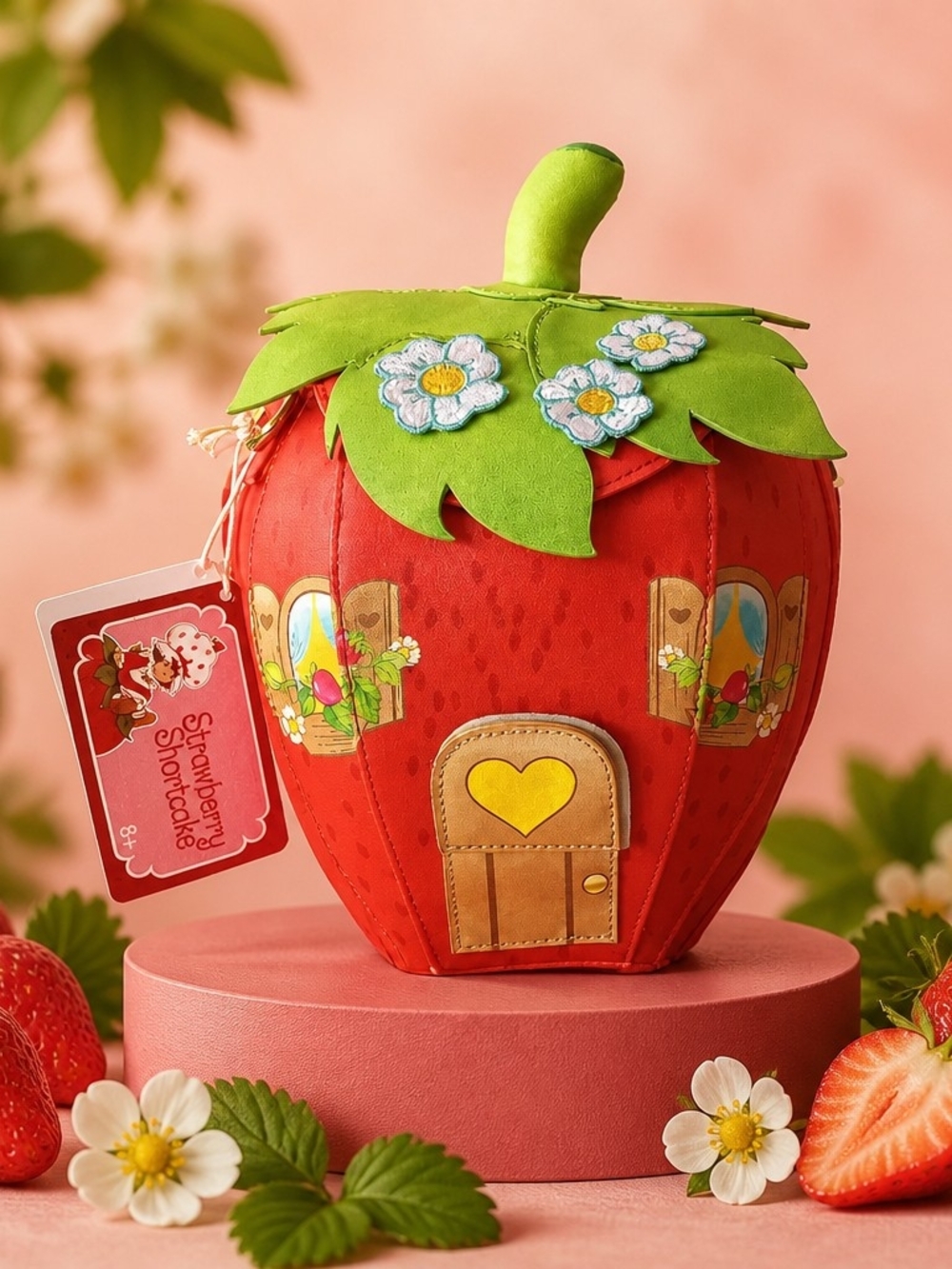 Strawberry Shortcake Strawberry House Crossbody Purse